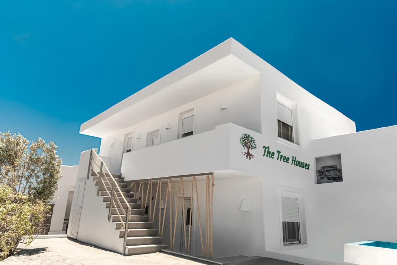 The Tree Houses Santorini Perissa  Luaran gambar
